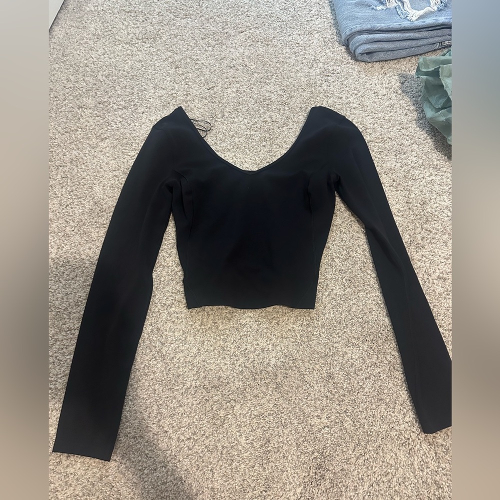 Lululemon Align Long sleeve, black, size 2